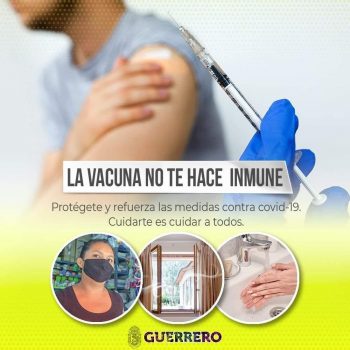La vacuna no te hace inmune